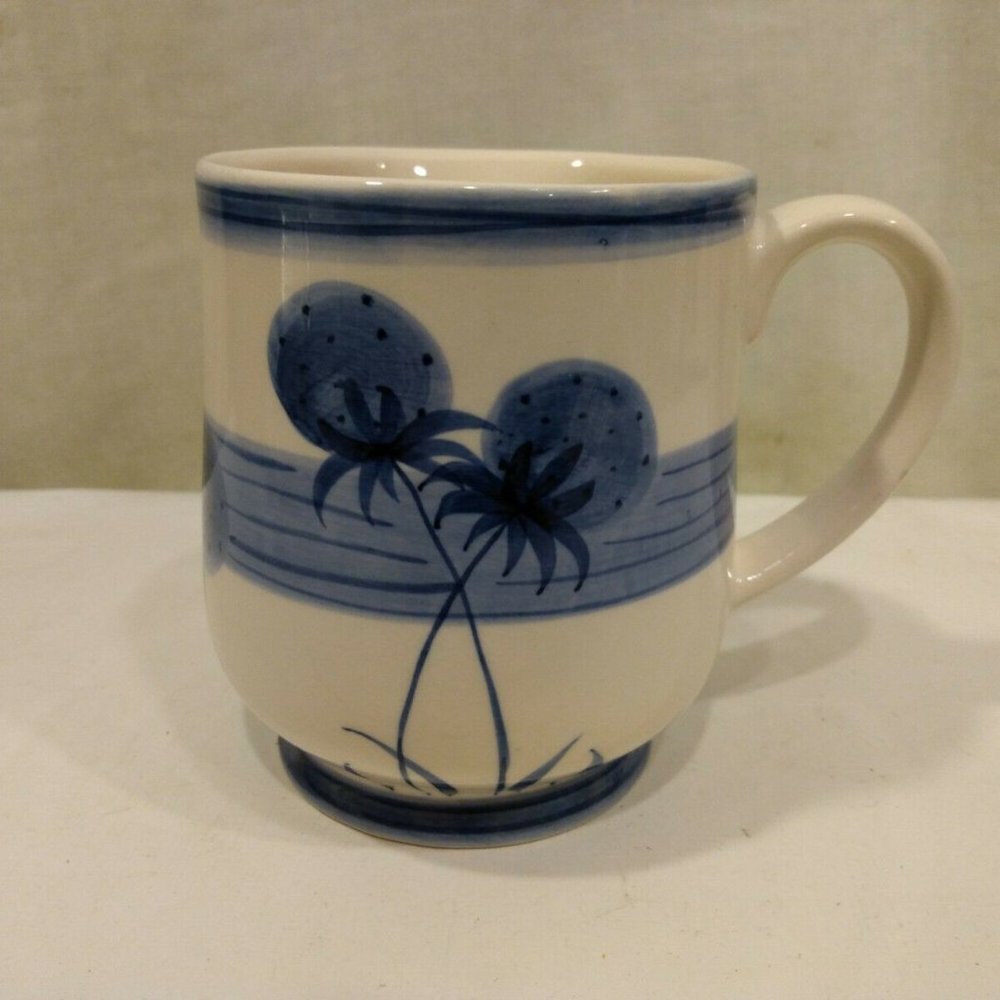 Herman Dodge & Son, Inc, 12 oz, Hand Painted White